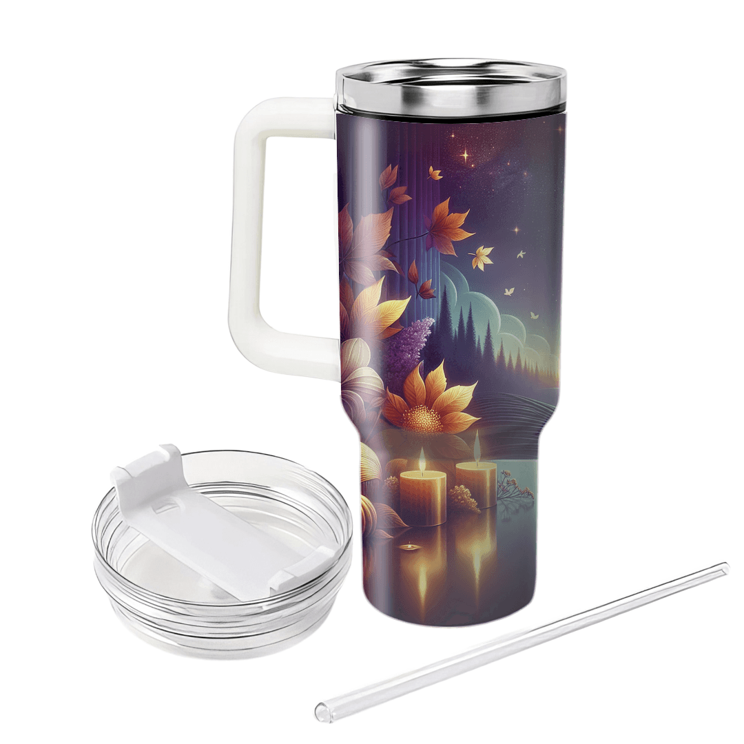 Dusk Of Reverence - All Saints Day  Decorative Tumblers