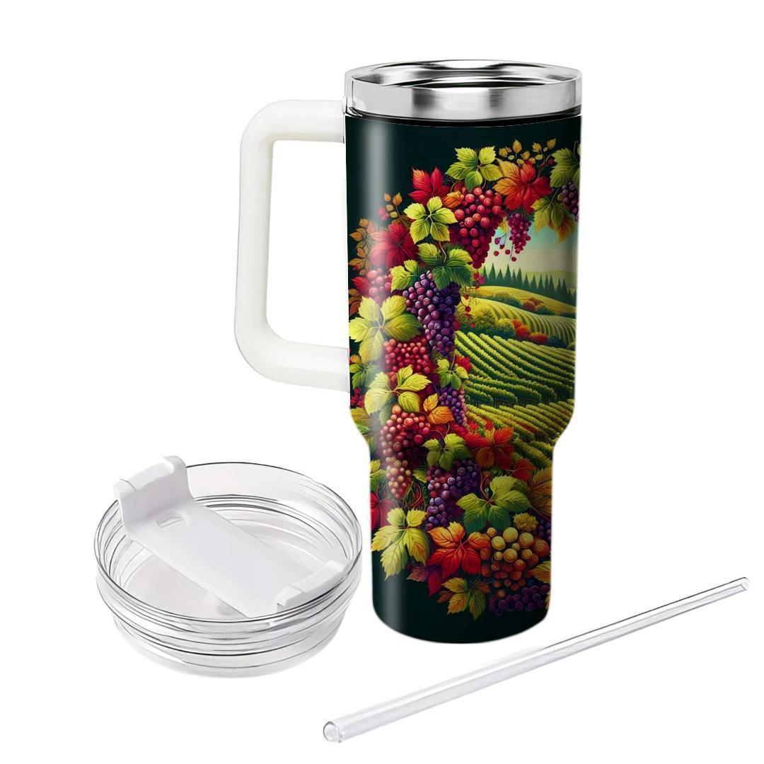 Autumn Wine Harvest  Tumbler Cups