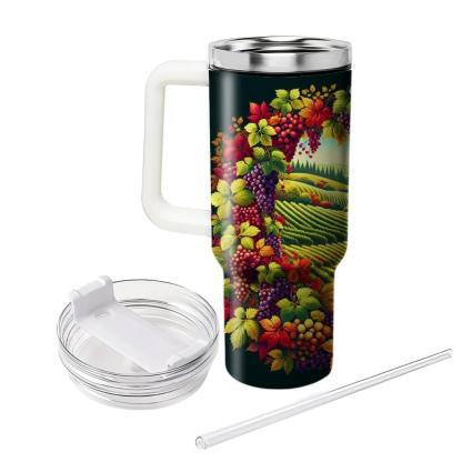 Autumn Wine Harvest  Tumbler Cups