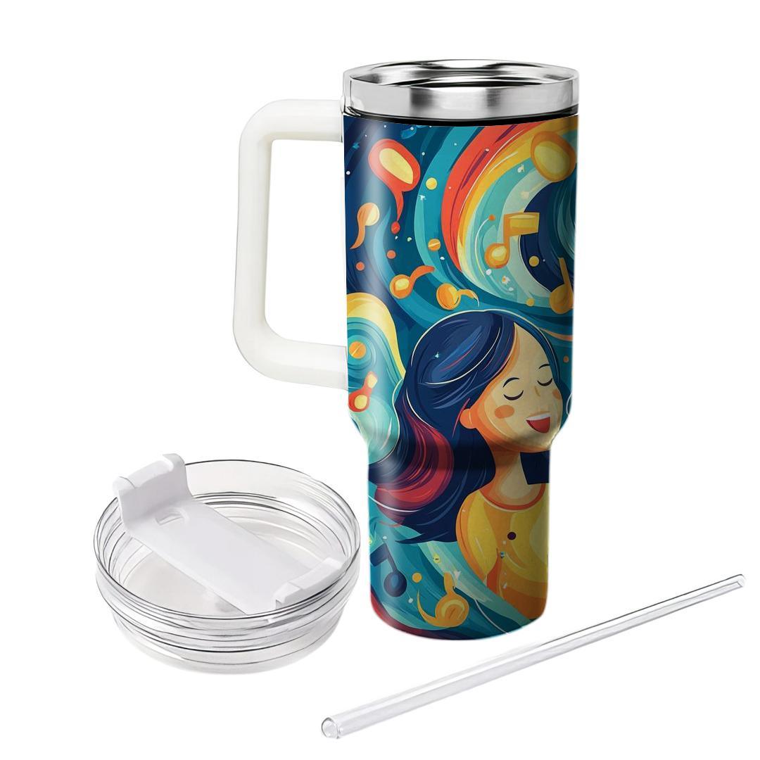 The Song Of Our Hearts: A Mother’s Melody In Life Tumblers With Lids