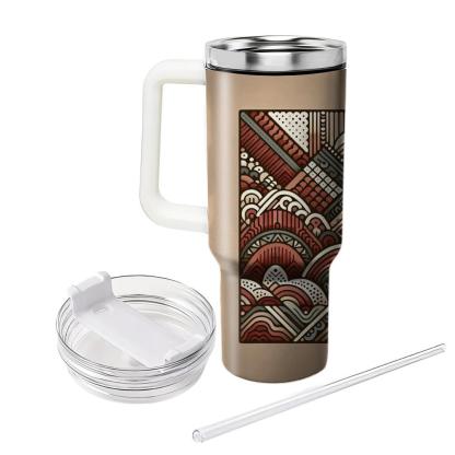 Boho Fringe  Travel Tumblers