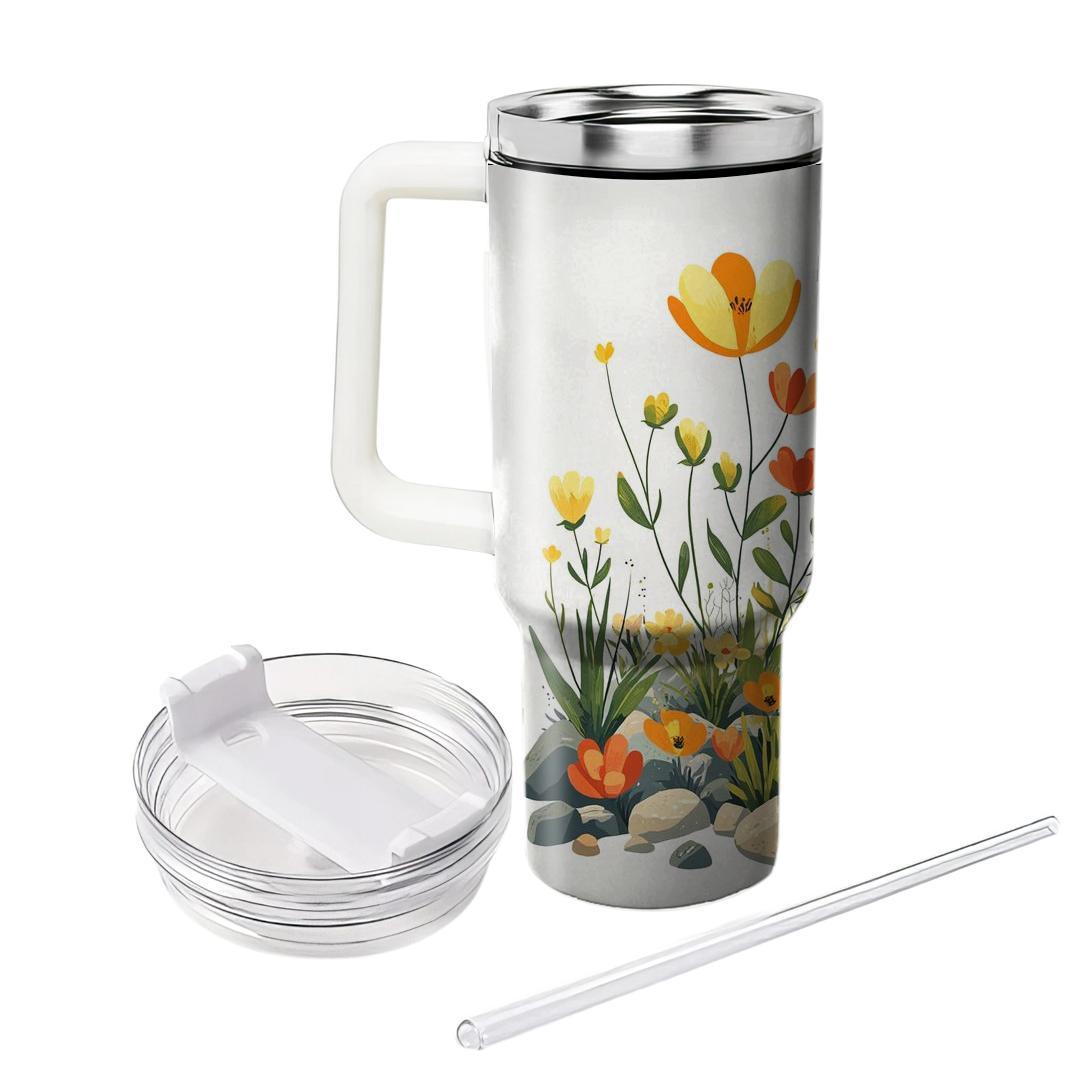 The Garden Of Resilience: Blooming Through Adversity Insulated Tumblers
