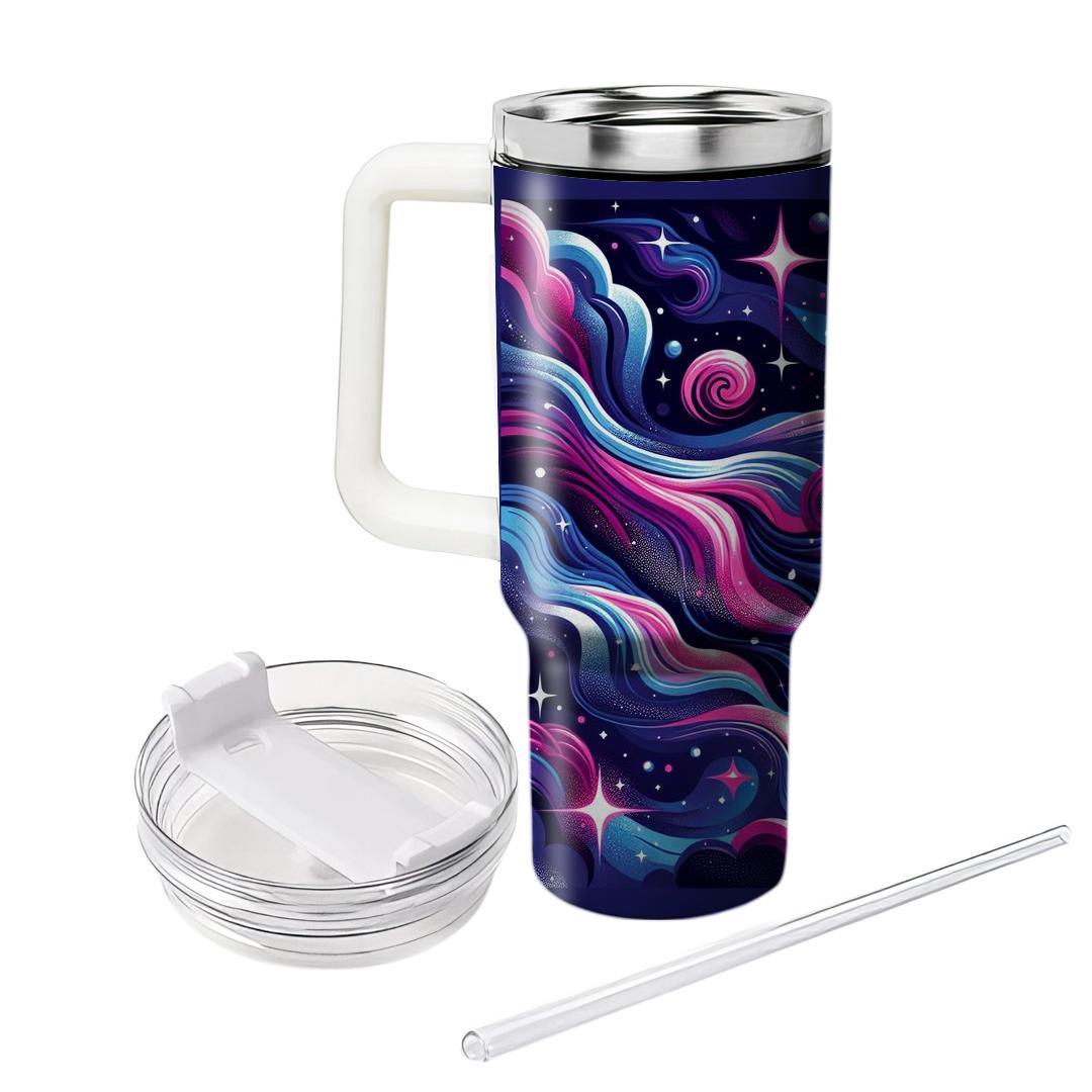 Cosmic Funk Galaxy  Custom Tumblers