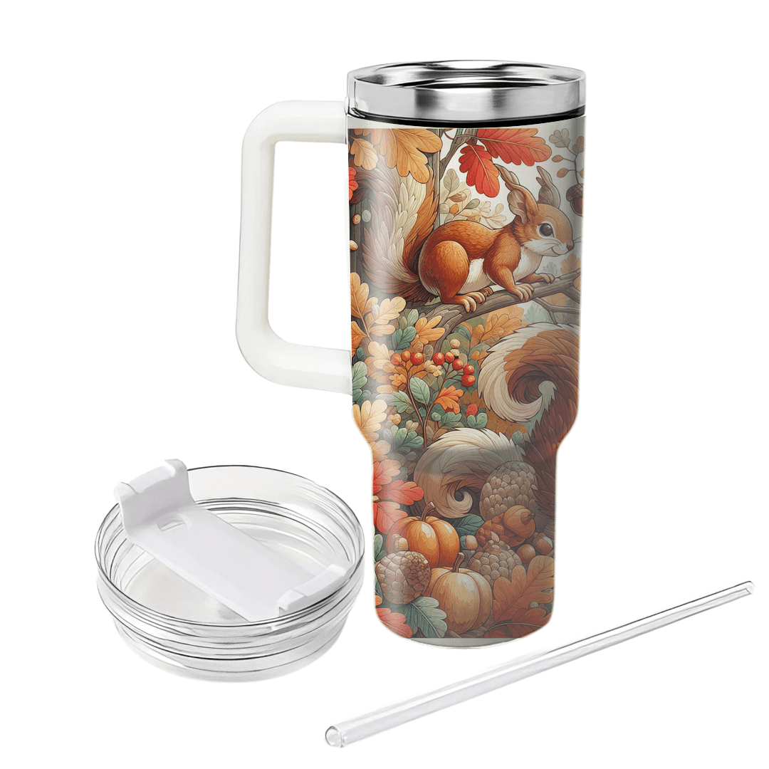 Charming Squirrel Forest  Tumbler Cups