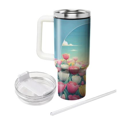 Springtime Tulip Wonder  Insulated Tumblers