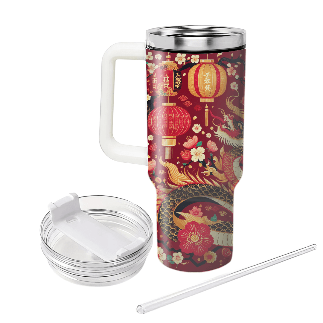 Lunar New Year Dreams Tumblers With Lids