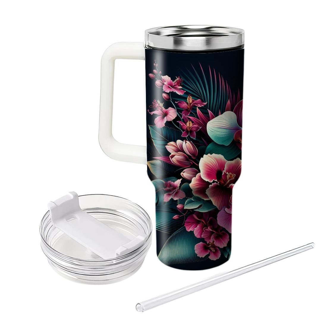 Exotic Floral Dream  Decorative Tumblers