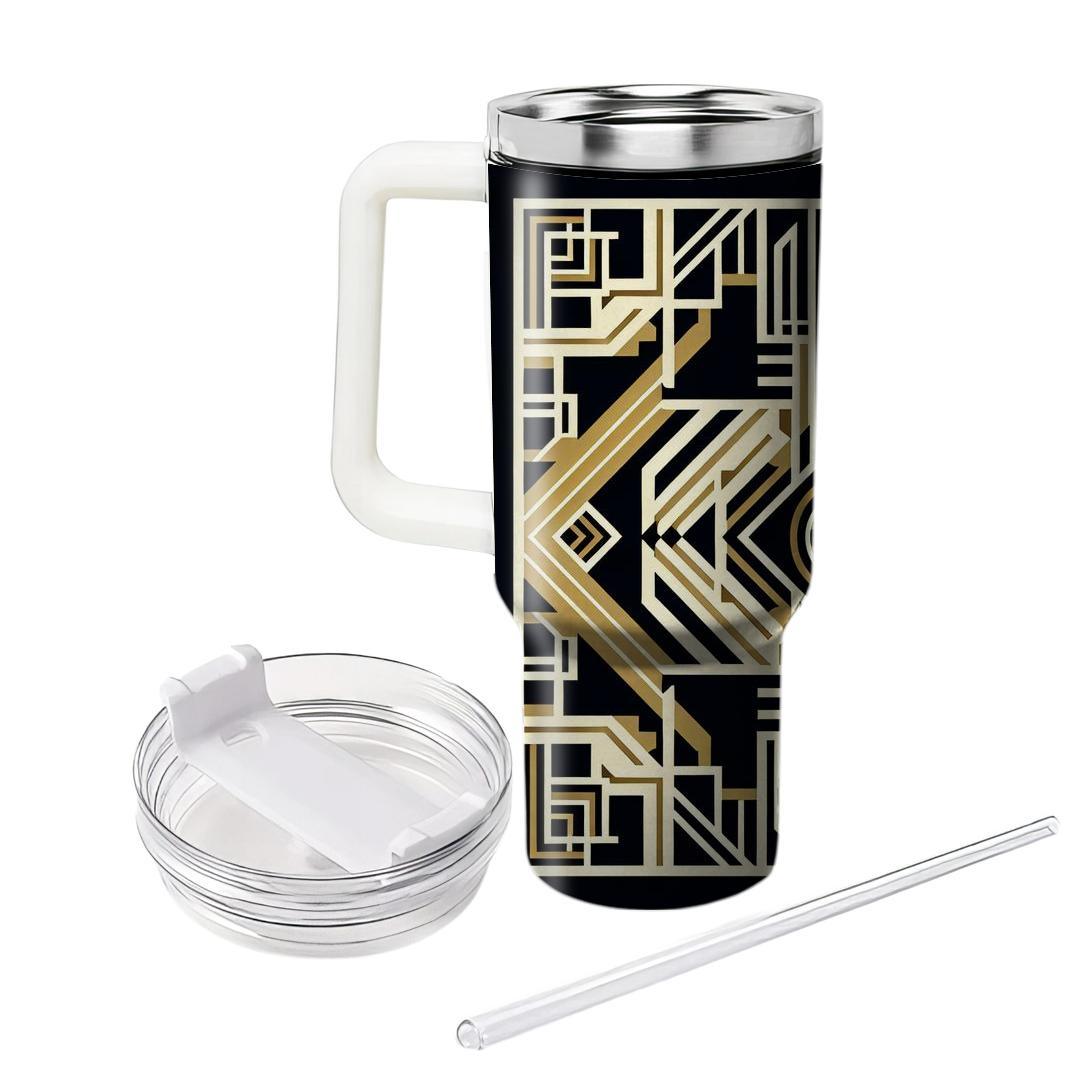 Geometric Art Deco  Insulated Tumblers