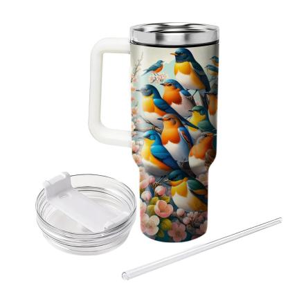 Springtime Songbird  Travel Tumblers