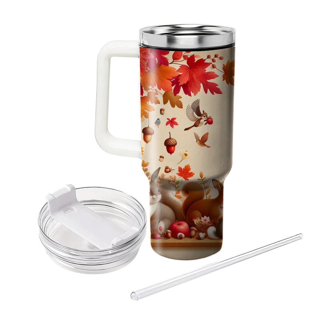 Autumn Whimsical Woodland  Travel Tumblers