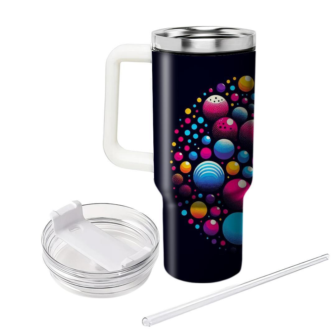 Funky Disco Dot  Unique Tumblers