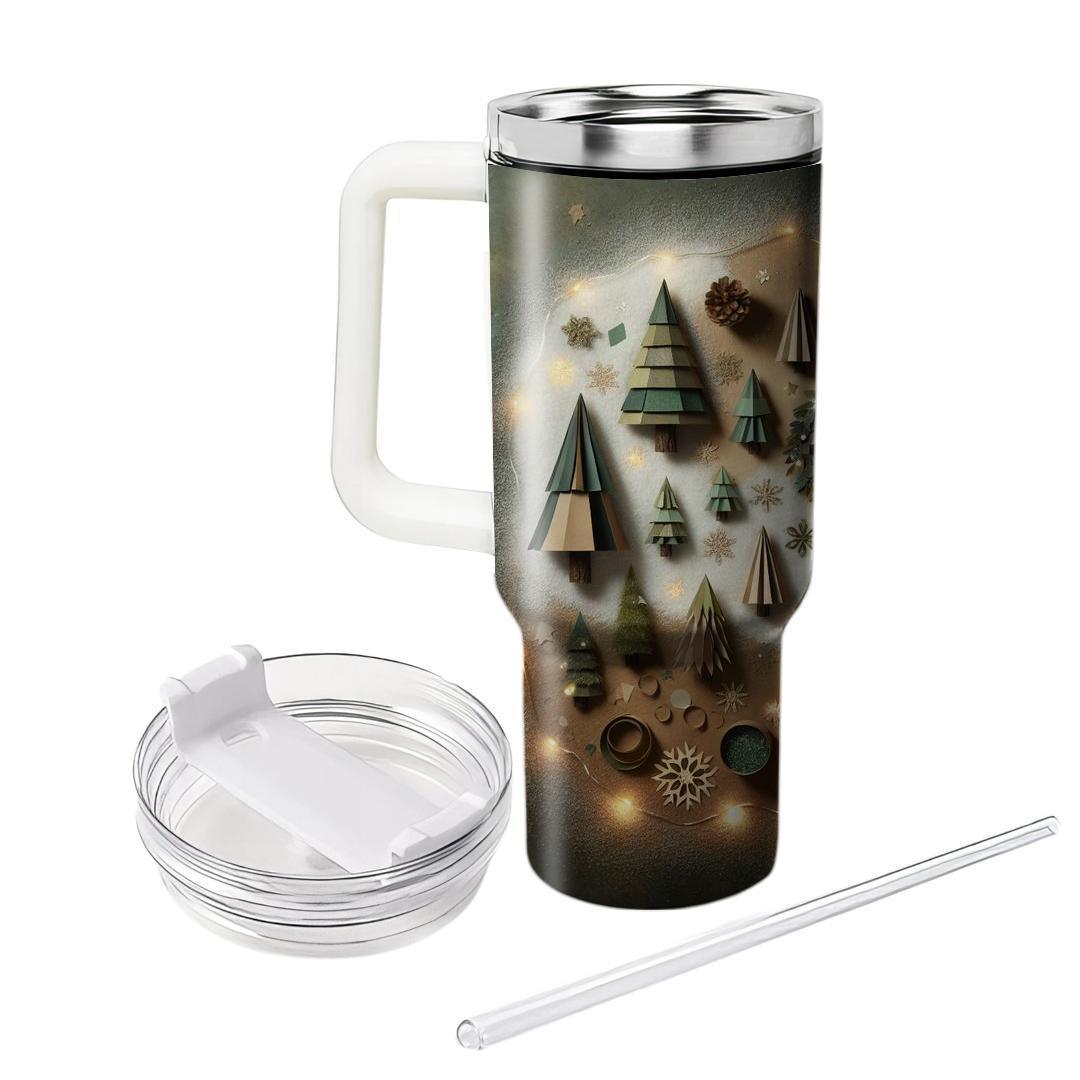 Eco Christmas - A Sustainable Yuletide  Tumbler Cups