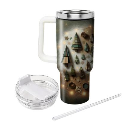 Eco Christmas - A Sustainable Yuletide  Tumbler Cups