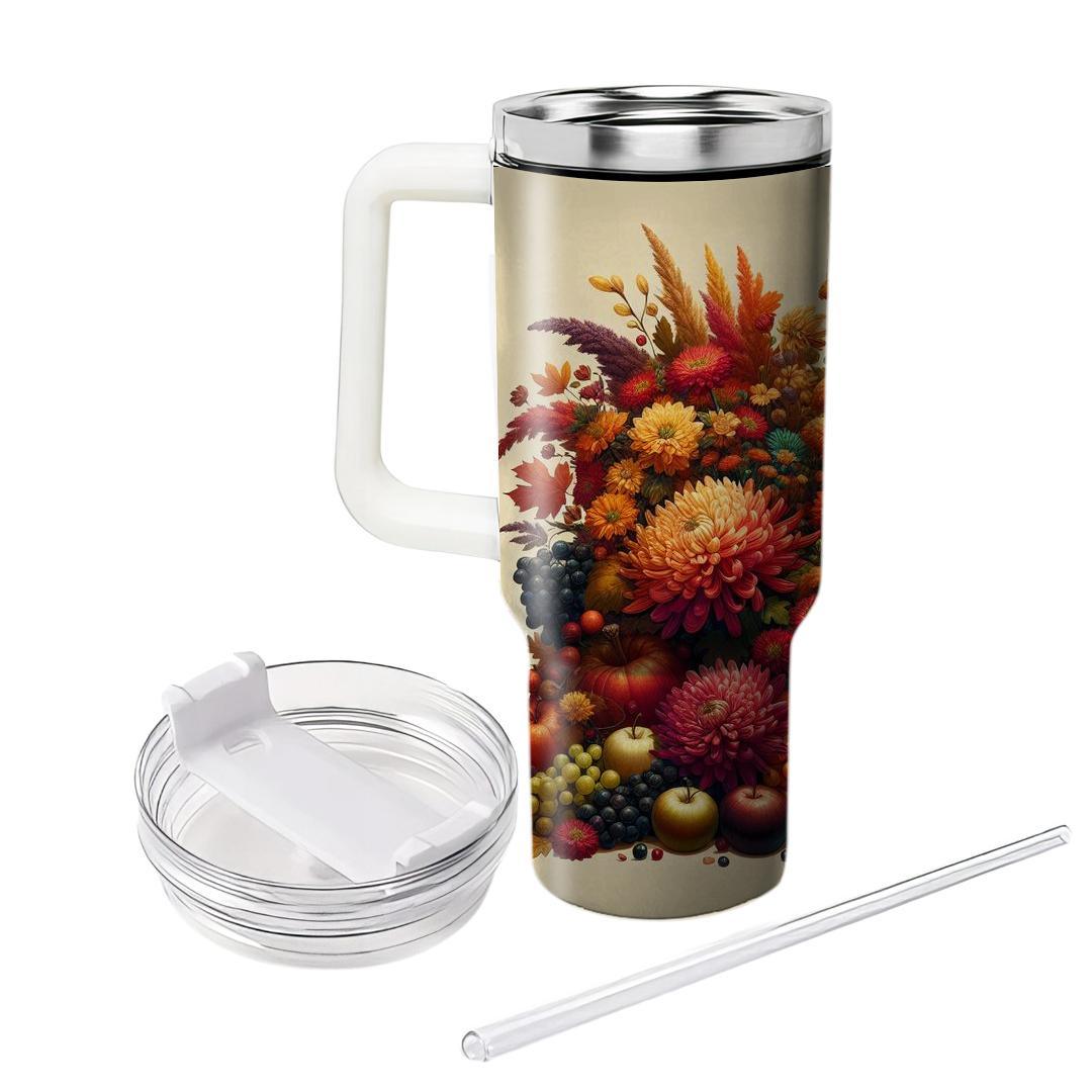 Autumn Orchard Blooms  Unique Tumblers
