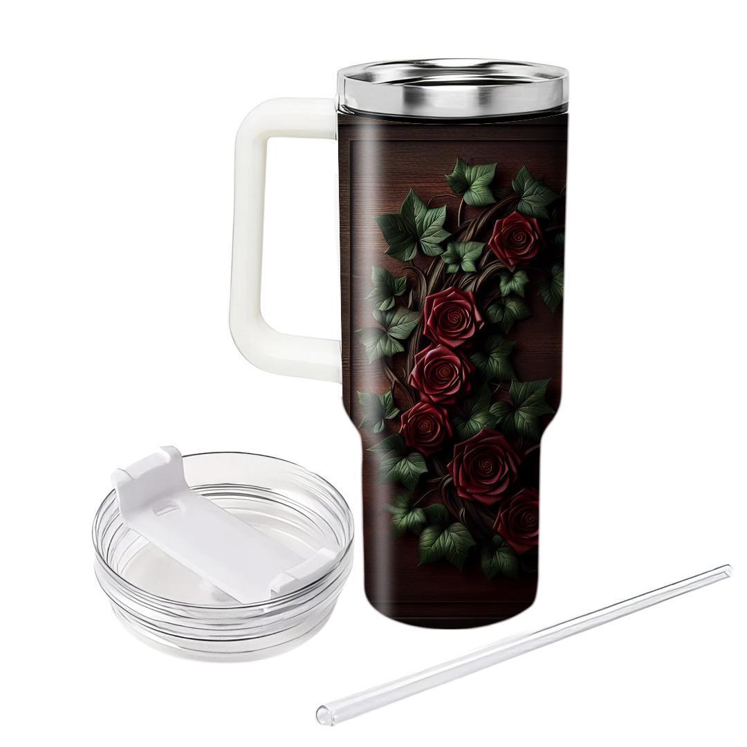 Enchanted Rosewood  Tumbler Cups