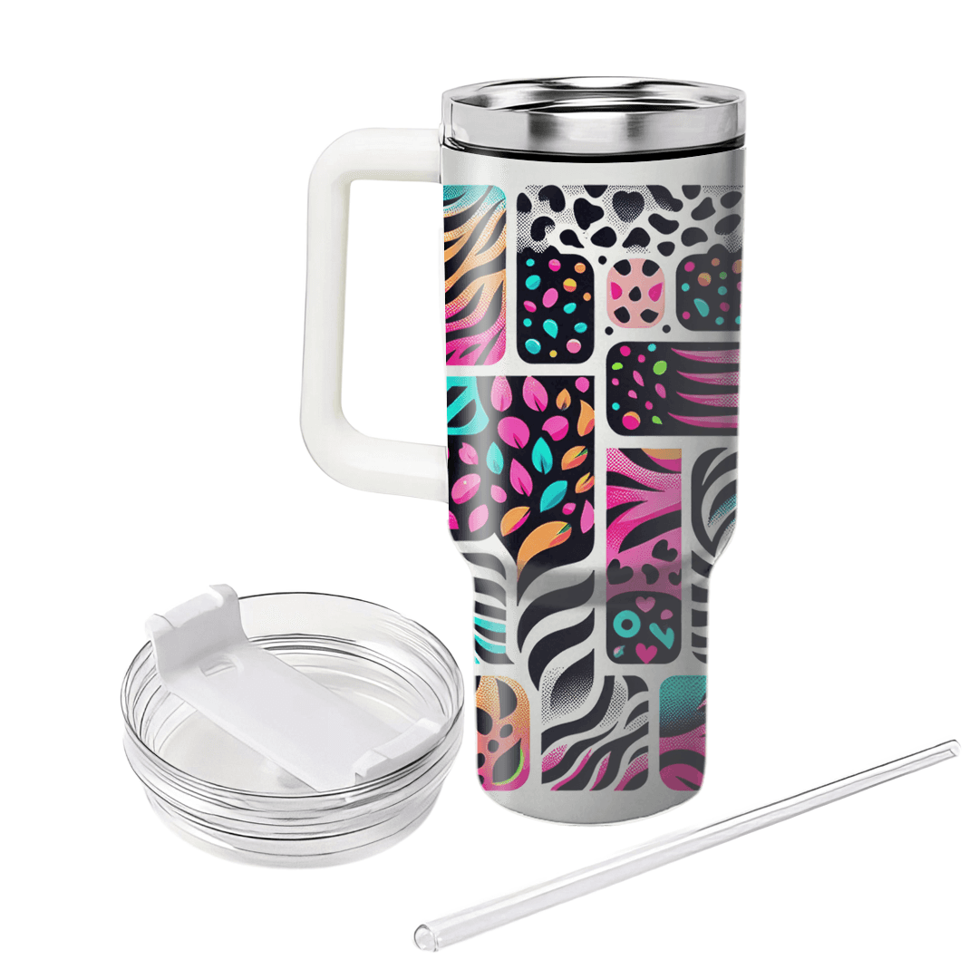 Funky Animal Prints  Tumbler Cups