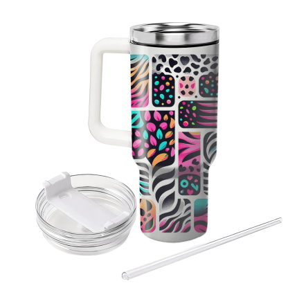 Funky Animal Prints  Tumbler Cups