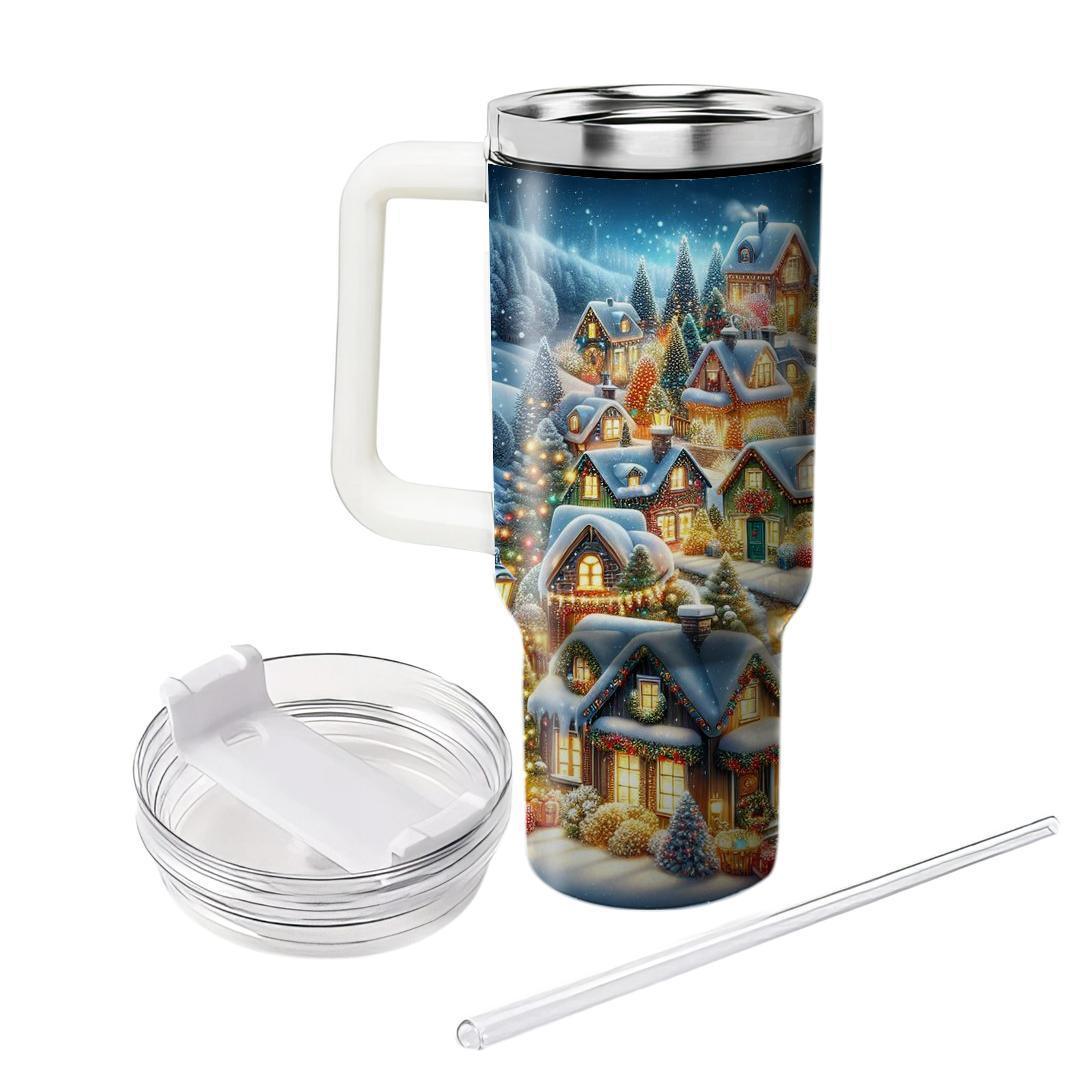 Winter Wonderland Lights  Tumbler Cups
