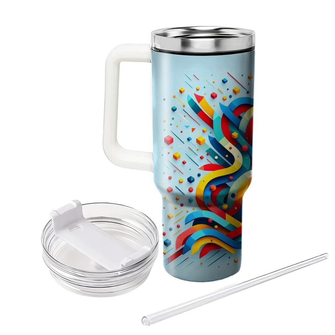 Bright Confetti Sprinkles  Tumblers For Gifts