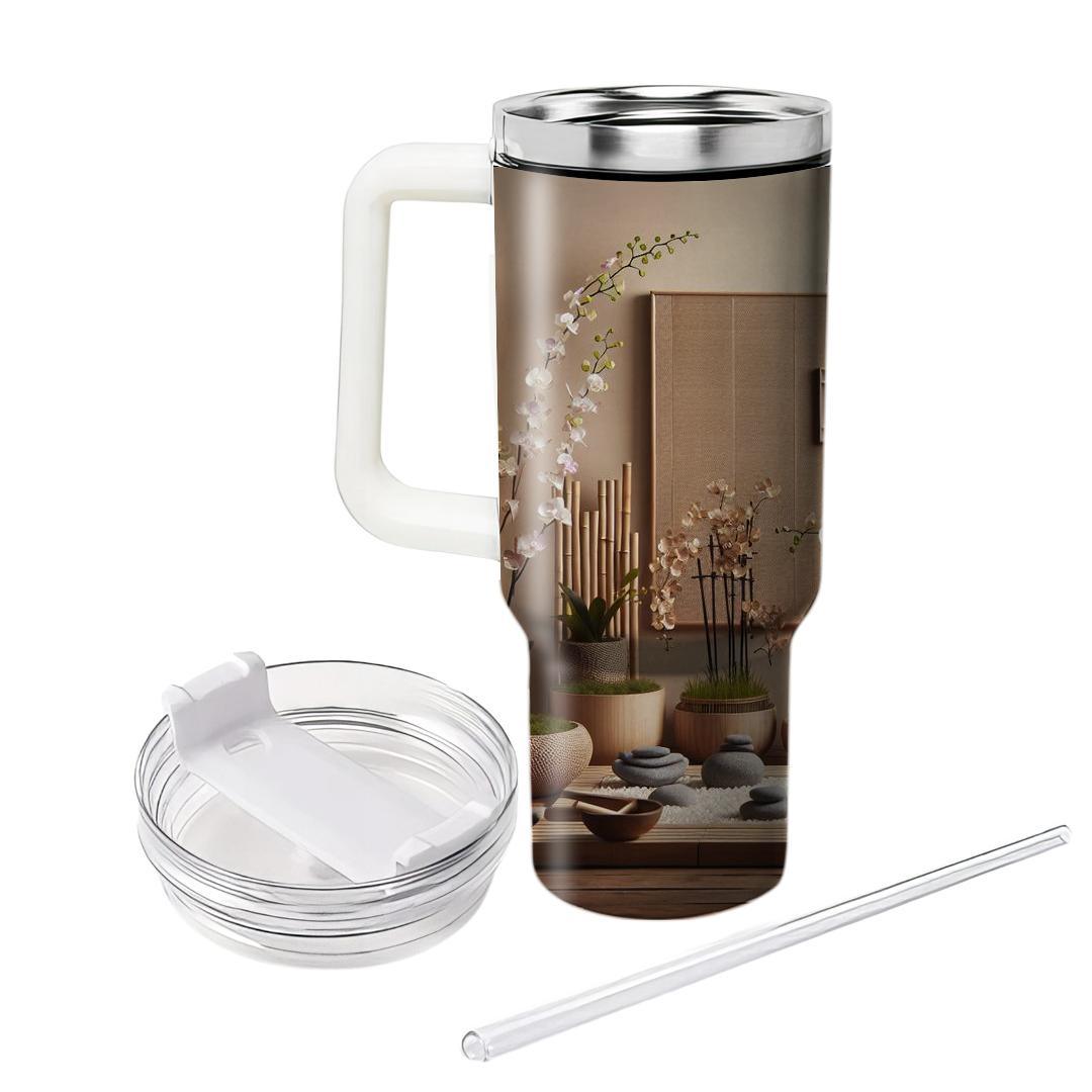 Blooming Zen Garden  Tumblers For Gifts