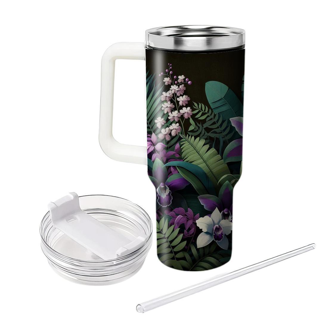Rainforest Orchid Enchantment  Insulated Tumblers