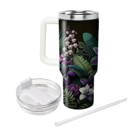 Rainforest Orchid Enchantment  Insulated Tumblers