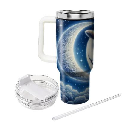 Starlit Owl Dreams  Tumblers With Lids