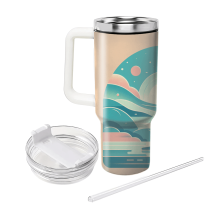 Retro Chill Vibes Travel Tumblers