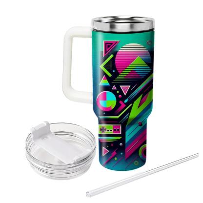 Funky Fresh 80s  Personalized Tumblers