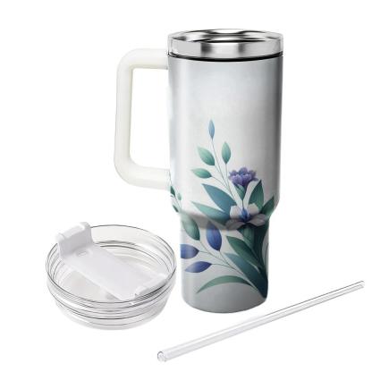 Serene Iris Symphony  Insulated Tumblers