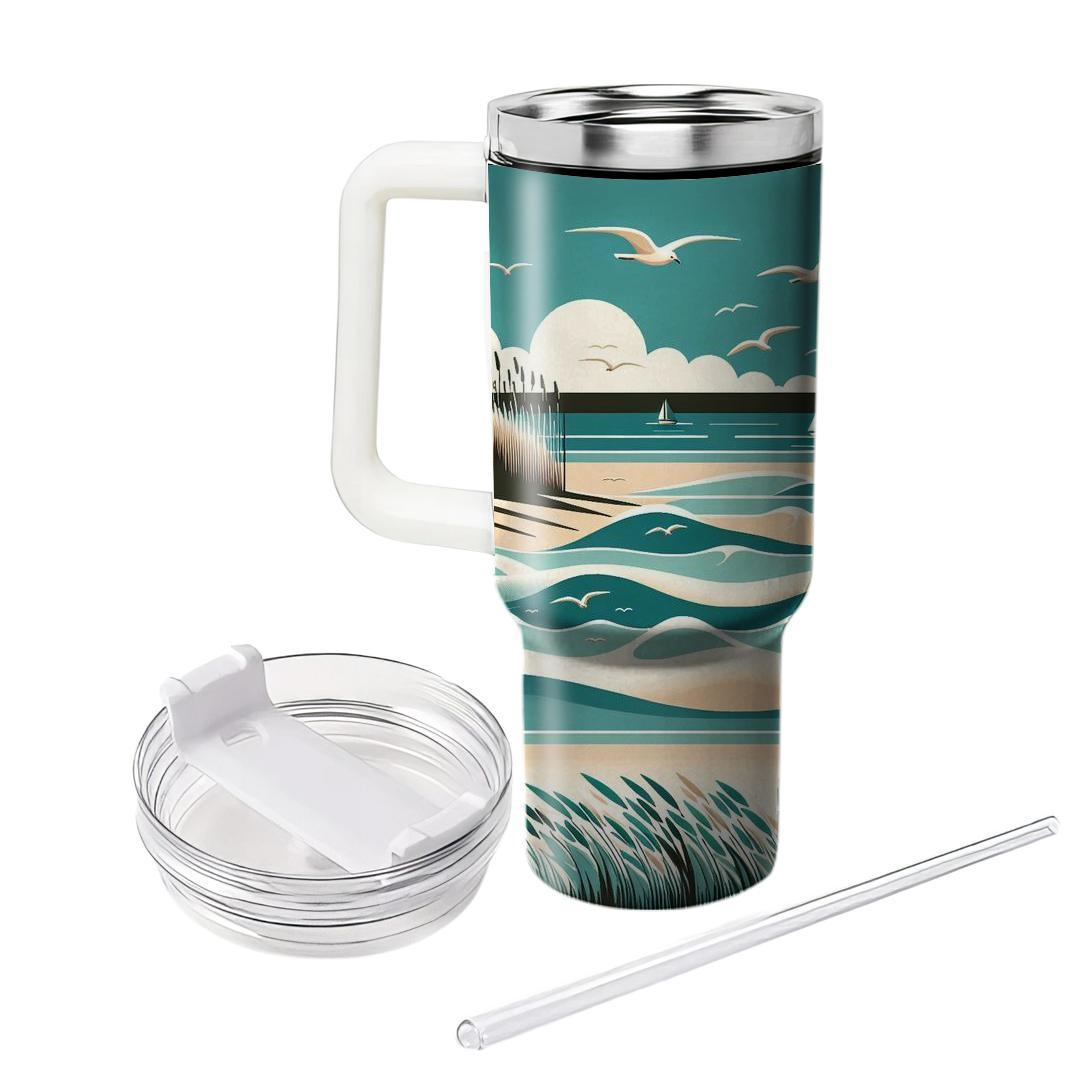 Summer Coastal Breeze Unique Tumblers