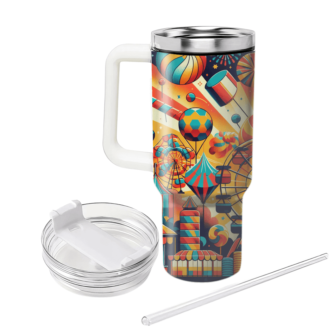 Summer Carnival  Personalized Tumblers