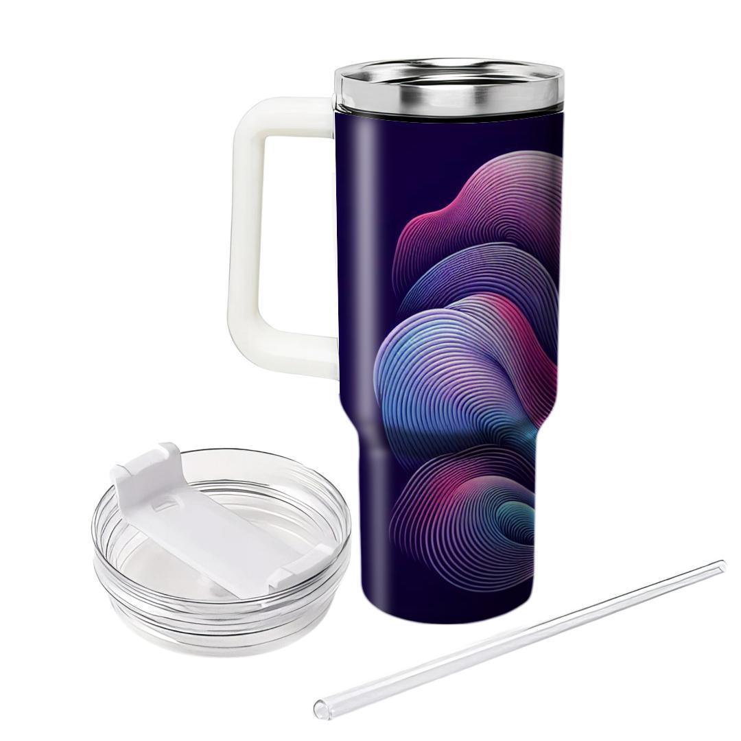 Ethereal Waves  Travel Tumblers