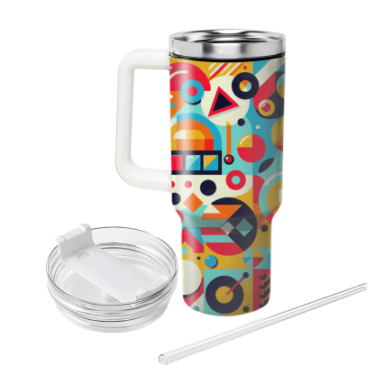 Groovy Retro Shapes  Tumblers For Gifts