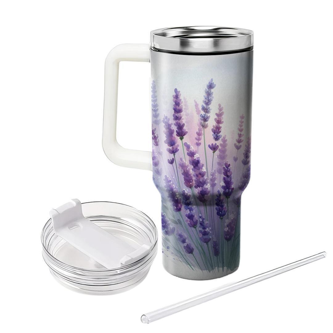 Whimsical Lavender Dreams  Tumbler Cups