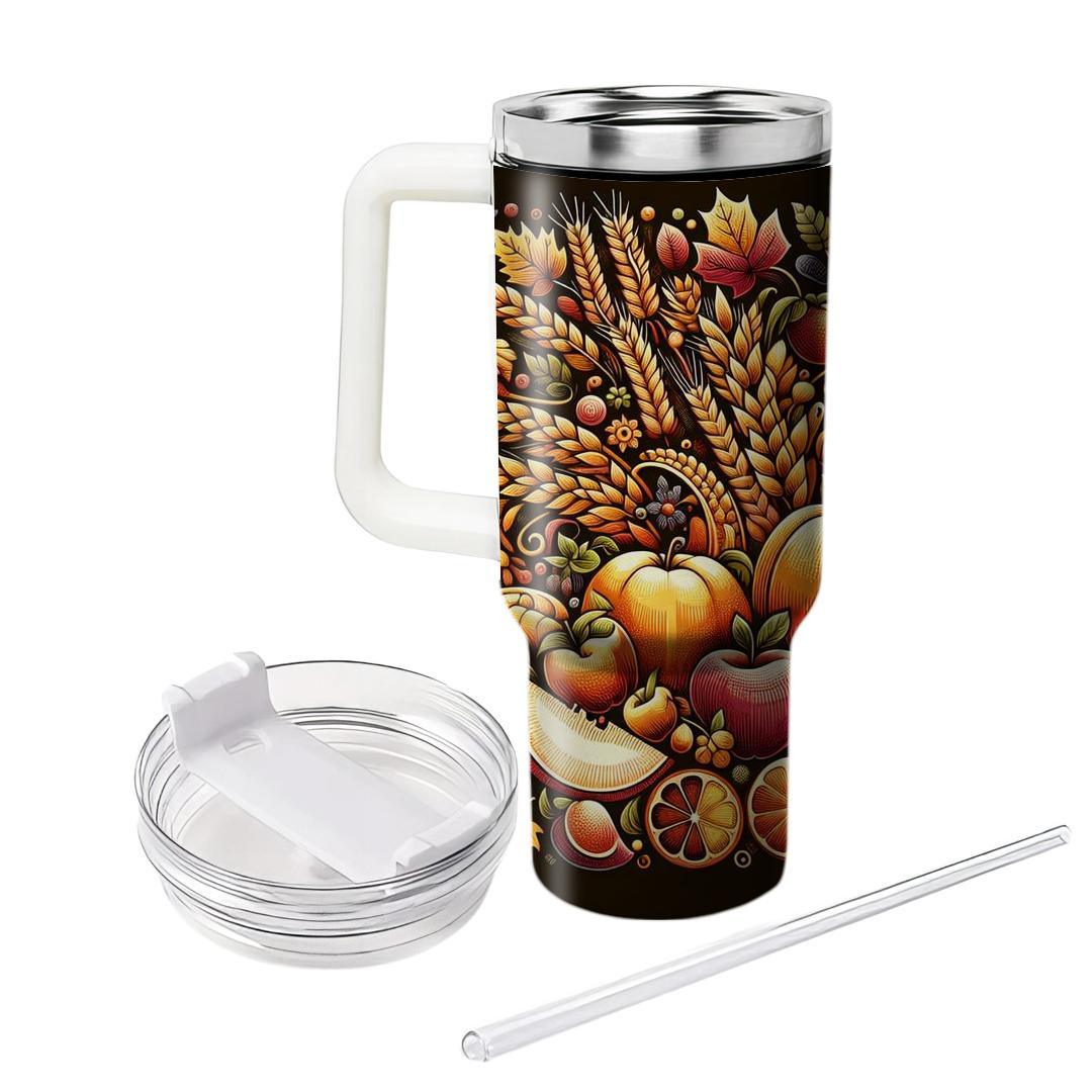 Abundance Of Nature - Harvest Festival  Insulated Tumblers