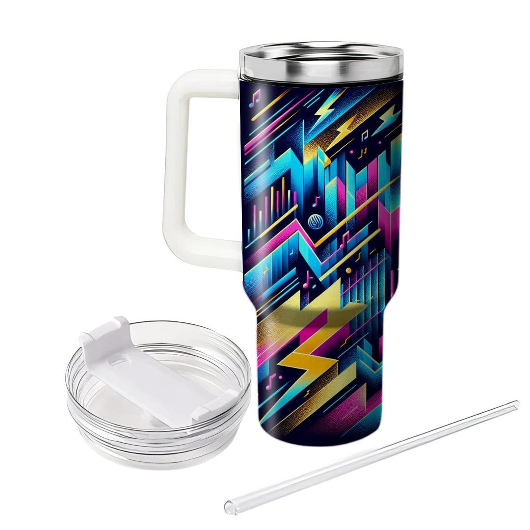 Synthpop Radiance  Decorative Tumblers