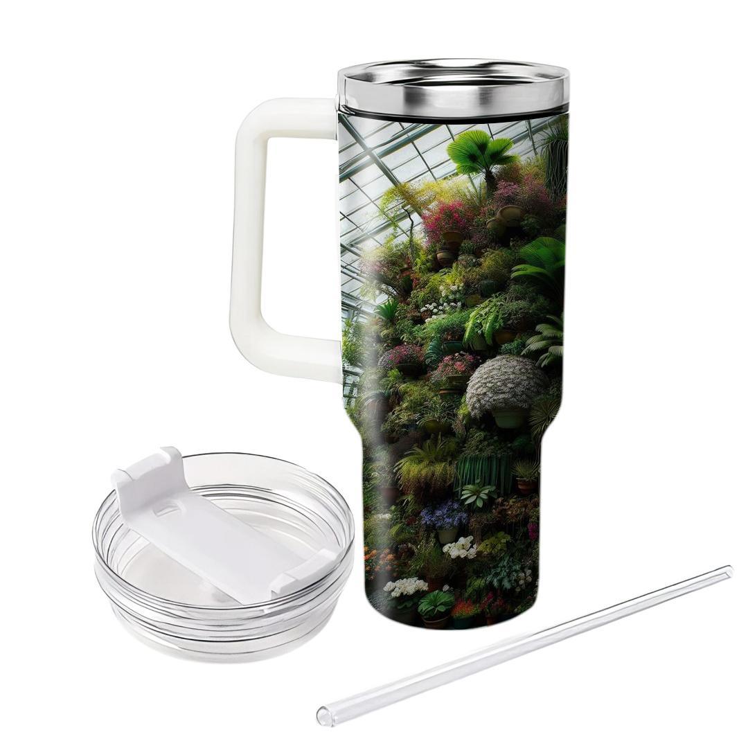 Spring Greenhouse  Unique Tumblers