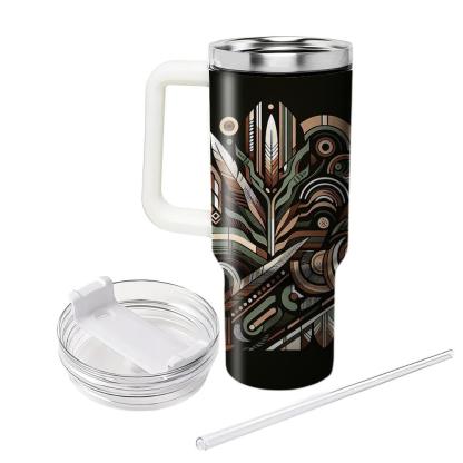 Echoes Of The Ancestors - Indigenous Peoples Day  Tumblers With Lids