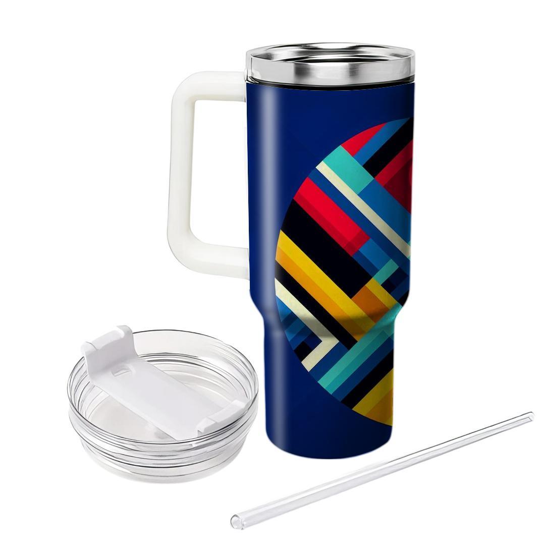 Classic Bold Geometric  Unique Tumblers