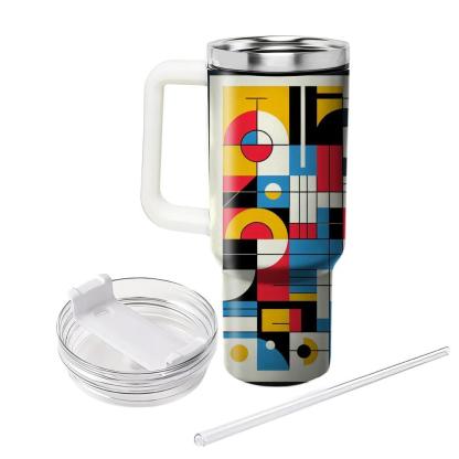 Bauhaus Twist  Travel Tumblers