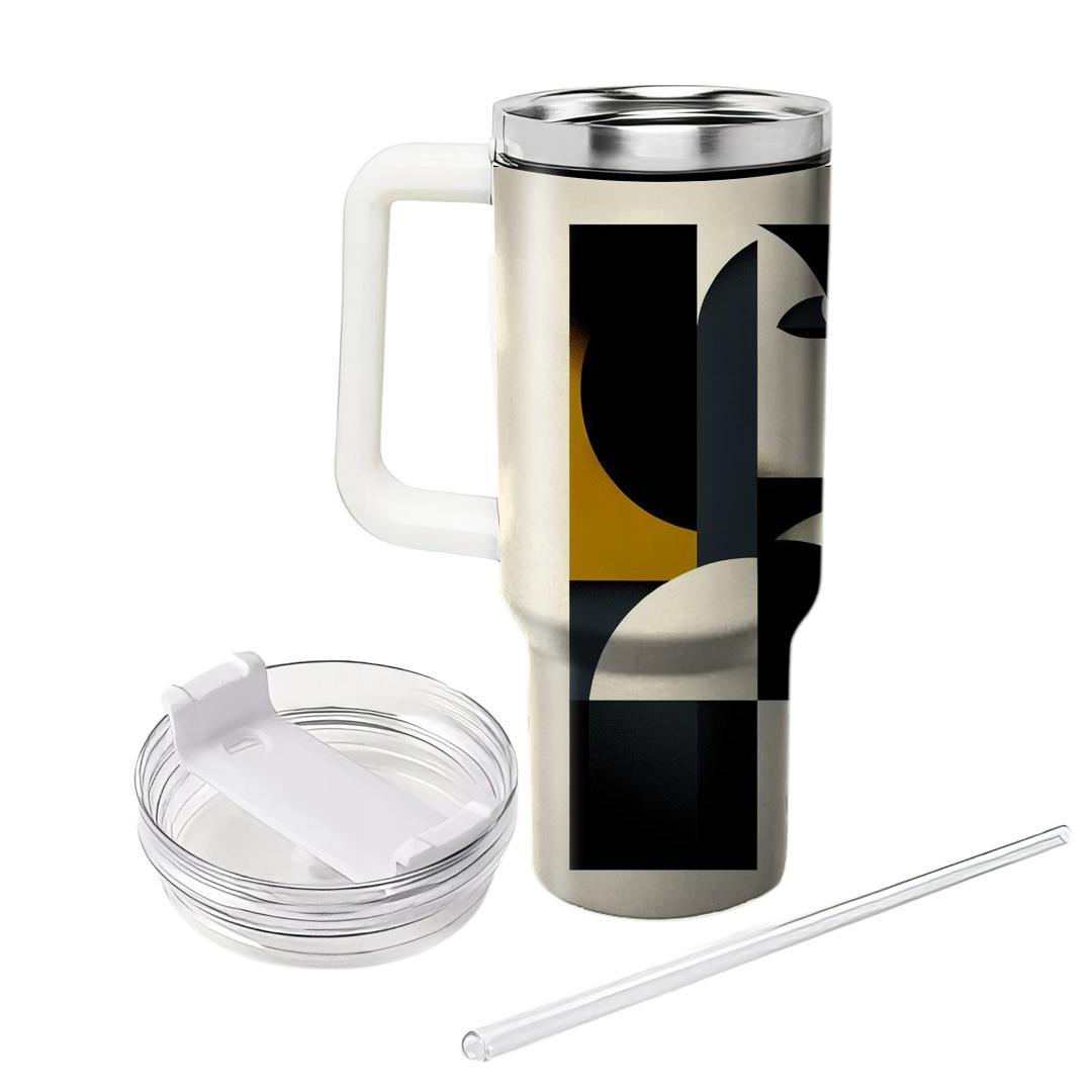 Chic Geometric Glamour  Tumbler Cups