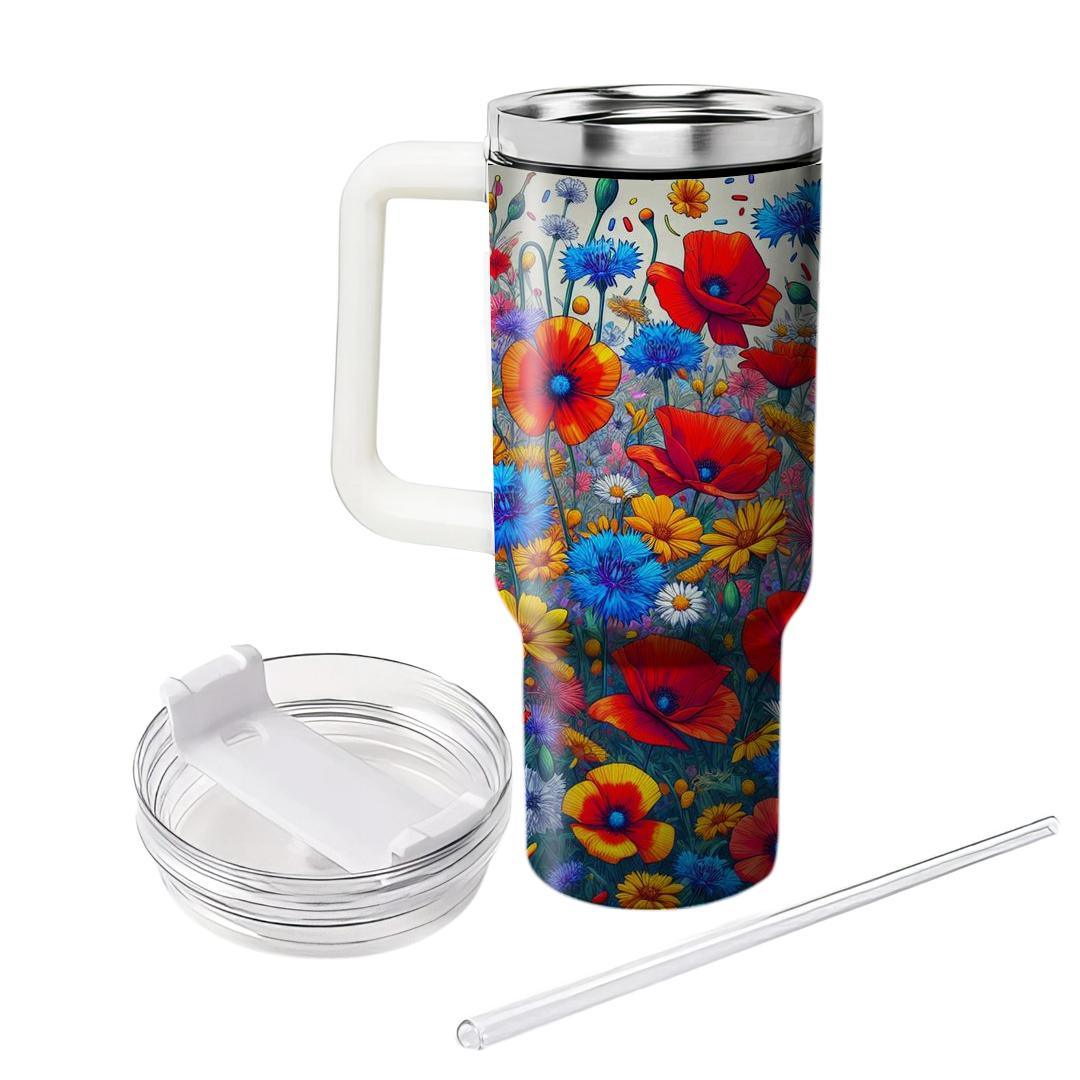 Wildflower Reverie  Insulated Tumblers