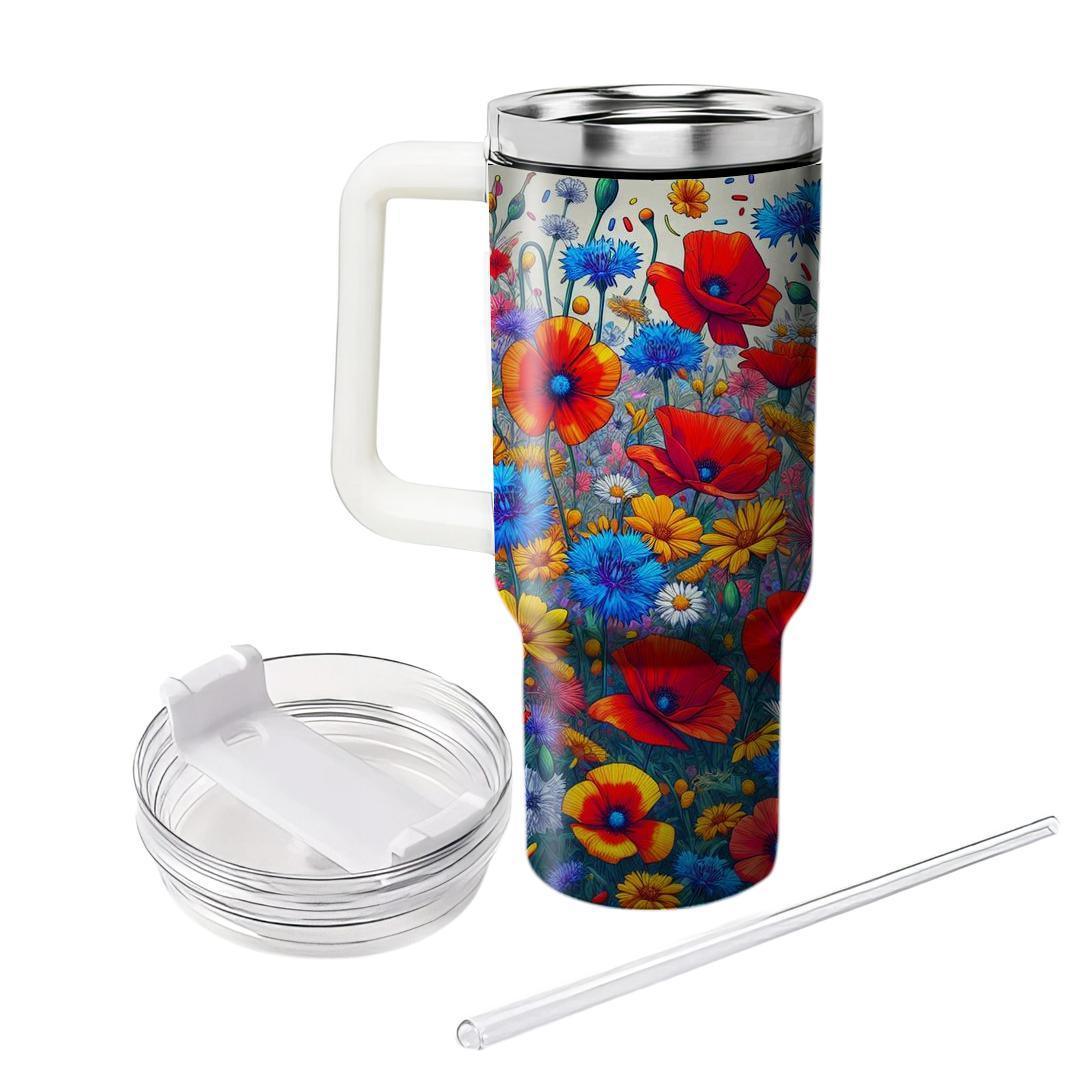 Wildflower Reverie  Insulated Tumblers