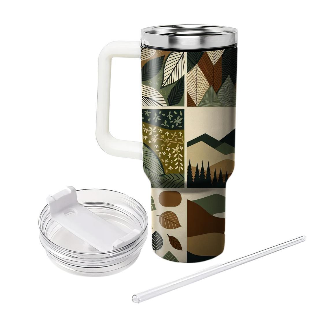 Earthy Rhythms  Travel Tumblers