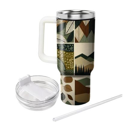 Earthy Rhythms  Travel Tumblers