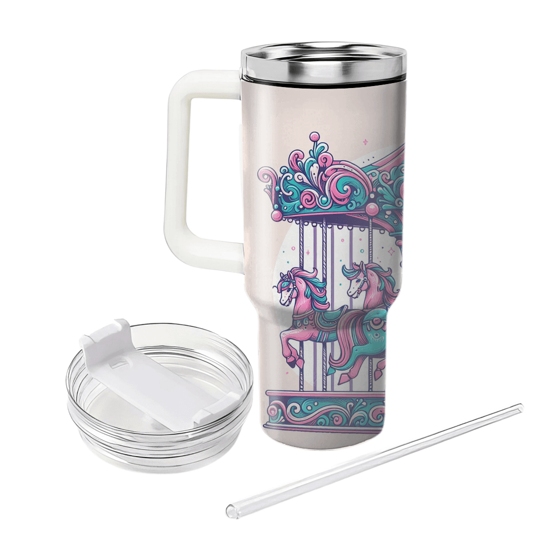 Charming Carousel Travel Tumblers
