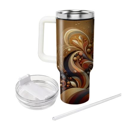 Abstract Gratitude - Thanksgiving  Of Thanks Tumblers With Lids