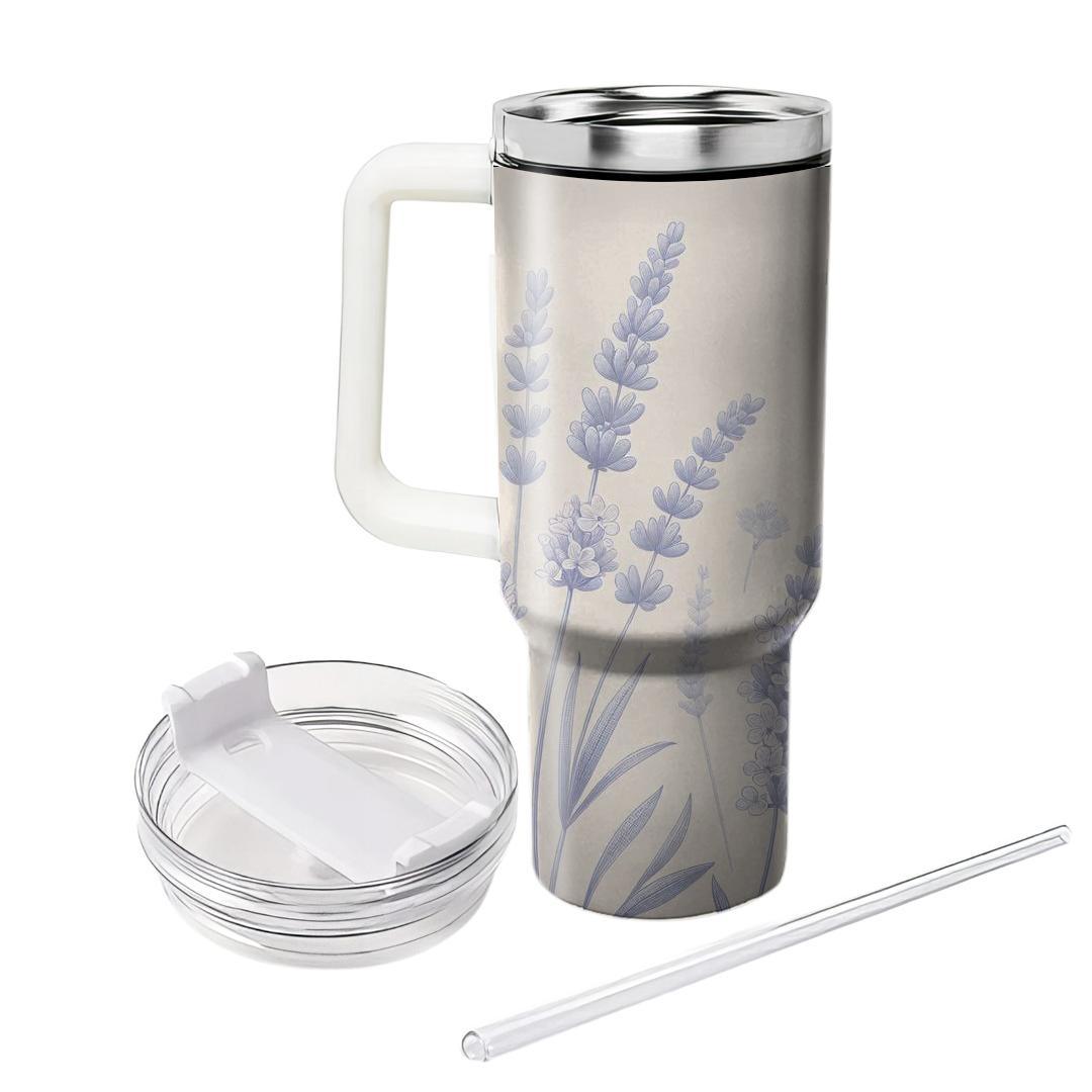 Charming Lavender Breeze  Tumbler Cups