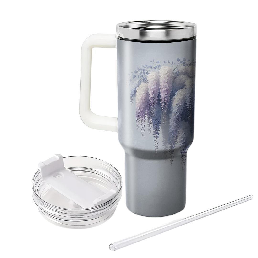 Cascading Wisteria Bliss  Tumbler Cups